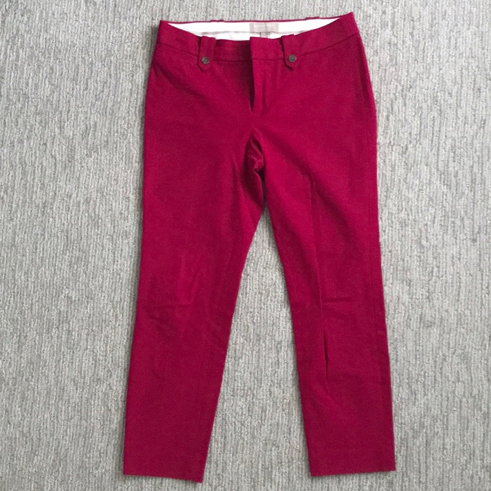 Banana republic factory Martin ankle pants pink
